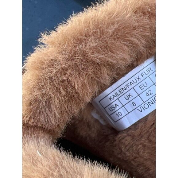 Vionic Kailen Women Faux Shearling Mule Orthotic Insole Arch Support Size 10 - Picture 8 of 10